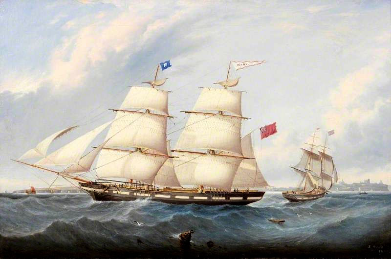 GREYHOUND BRIG.  1858-1884